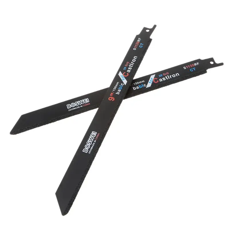 

2pcs 225mm 9''Carbide Reciprocating Saw Blade For Cutting Wood S1130RF MOLC