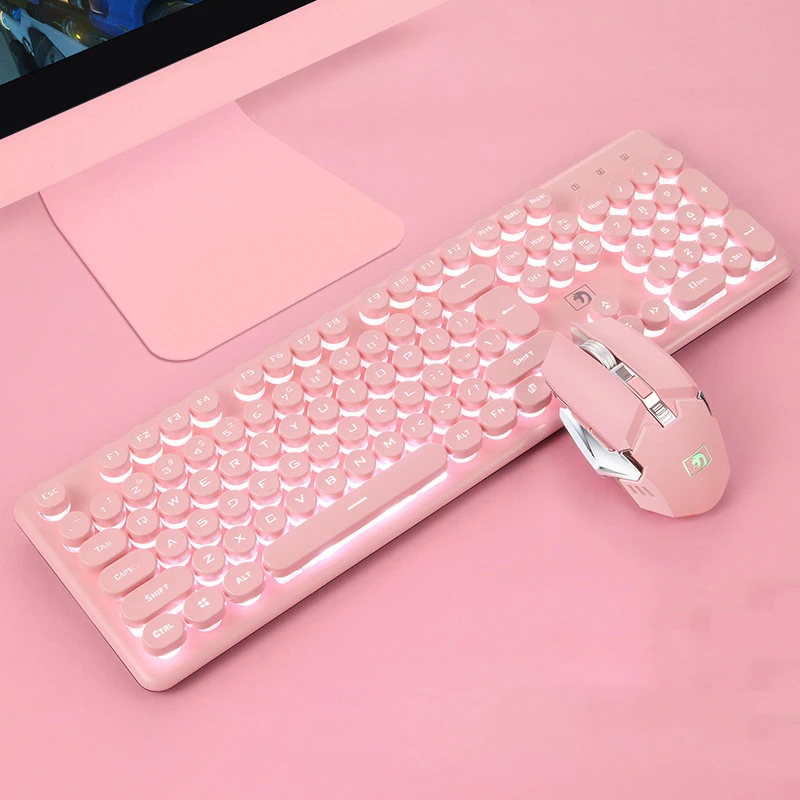 

Беспроводная игровая клавиатура с RGB-подсветкой, 2,4 ГГц, 2400dpi