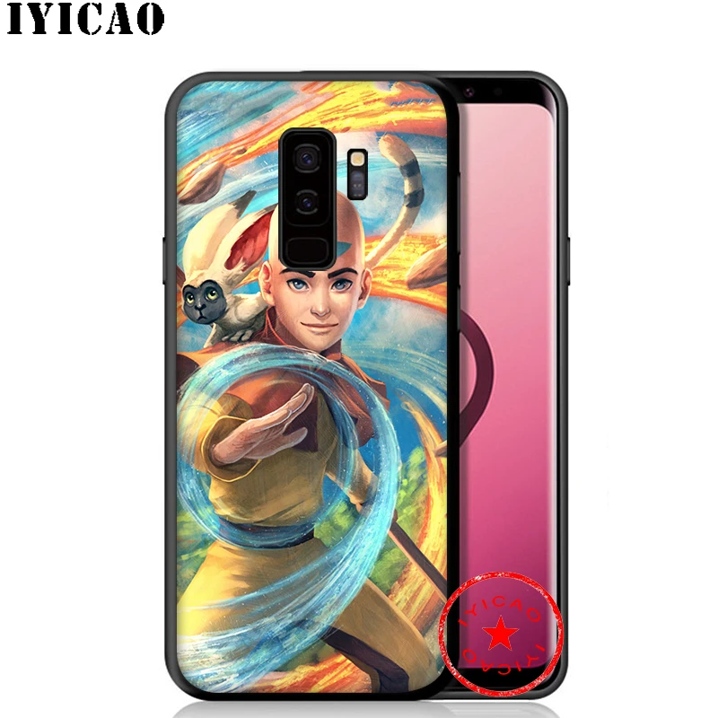 IYICAO Avatar The Last Airbender Soft Phone Case for Samsung Galaxy S10e S10 S9 S8 Plus S6 S7 Edge Note 10 9 8 |