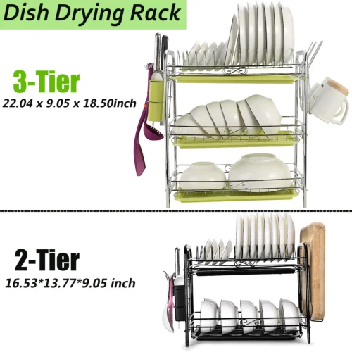 2/3 уровня тарелка для посуды сушилка чашек органайзер держатель хранения слива