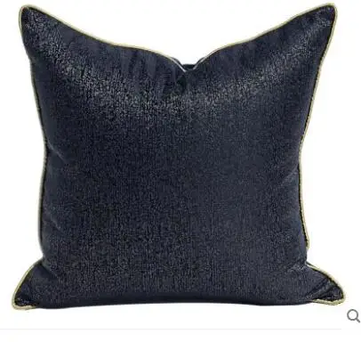 

Nordic modern minimalist cushion cover thick striped satin jacquard pillowcase
