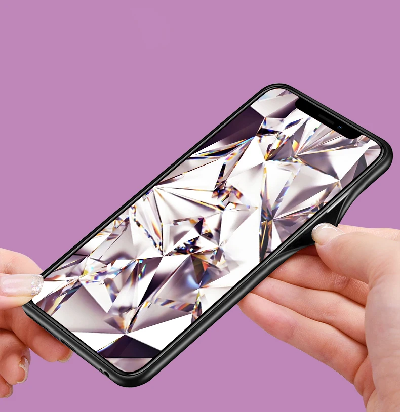 Glass Glitter Diamond Case For iphone 6 7 8 6s Plus 7plus Cover 5 5s se s X XR Xs max |