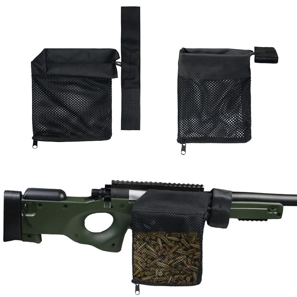 

1Pcs Hunting Mesh Bag M4 Military Army Shooting Brass Mesh Bullet Gun Hunting Ar15 Catcher Wrap Catcher Tactica Trap Shell