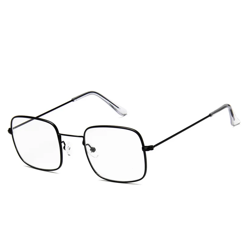 2 шт. ультралегкие квадратные очки для близорукости в металлической оправе |