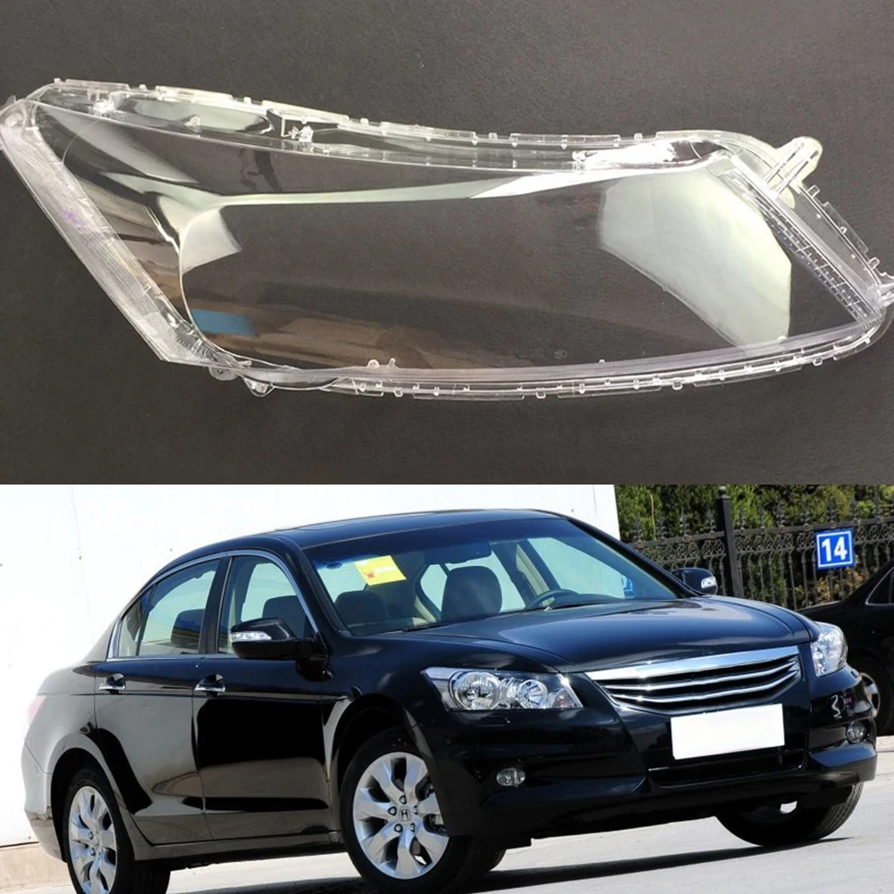 Головной светильник объектив для Honda Accord 2008 ~ 2013 головной крышка Замена передних