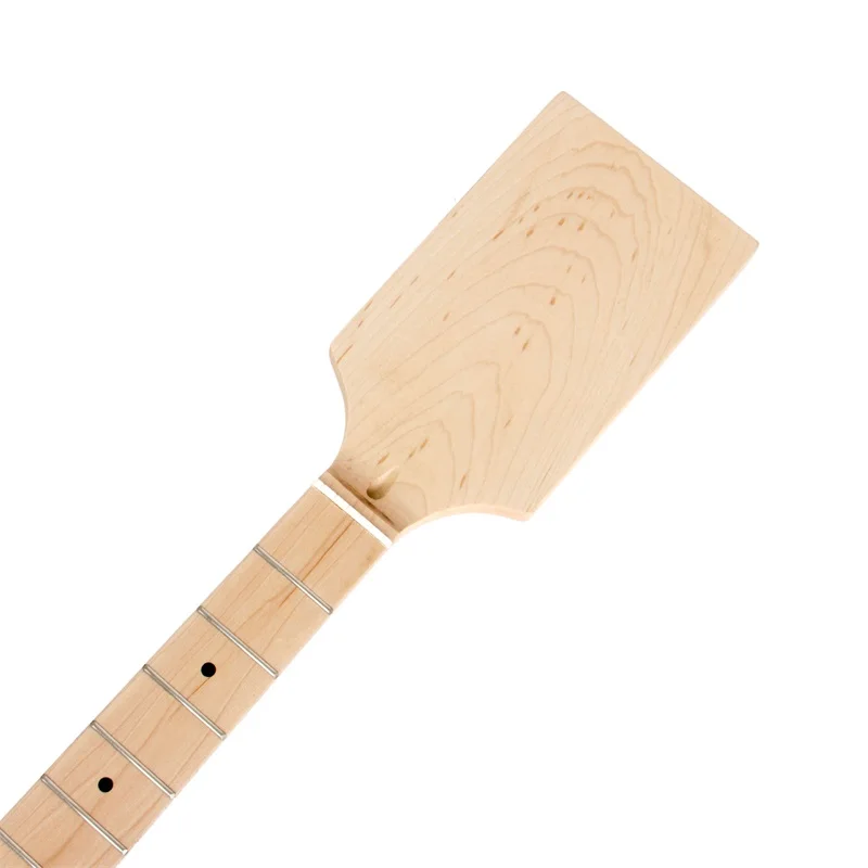 kmise elektrische gitarre paddel hals ahorn 22 bünde unfinished paddle kopfplatte 2pcs für elektrische gitarre diy free global shipping