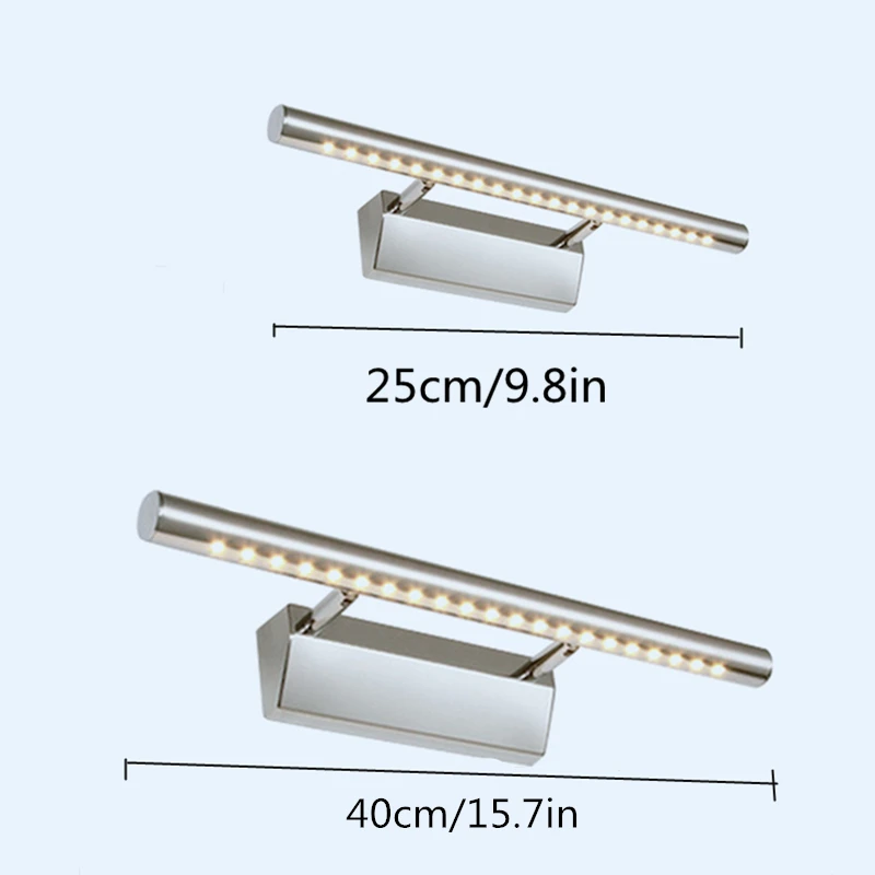 Современный светодиодный настенный светильник для ванной комнаты промышленная