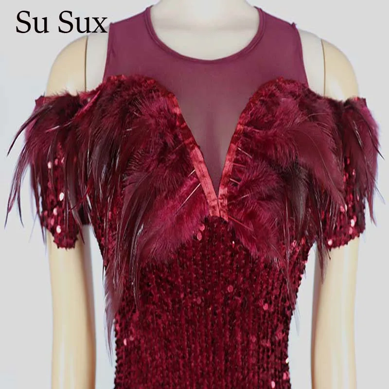 Африканские вечерние платья для женщин с блестками вельветовое облегающее