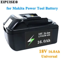 elpulse 18v 16000mah rechargeable battery 16 0ah lithium ion for makita 18v electrical tools bl1830 bl1850 bl1860 lxt 400 l70
