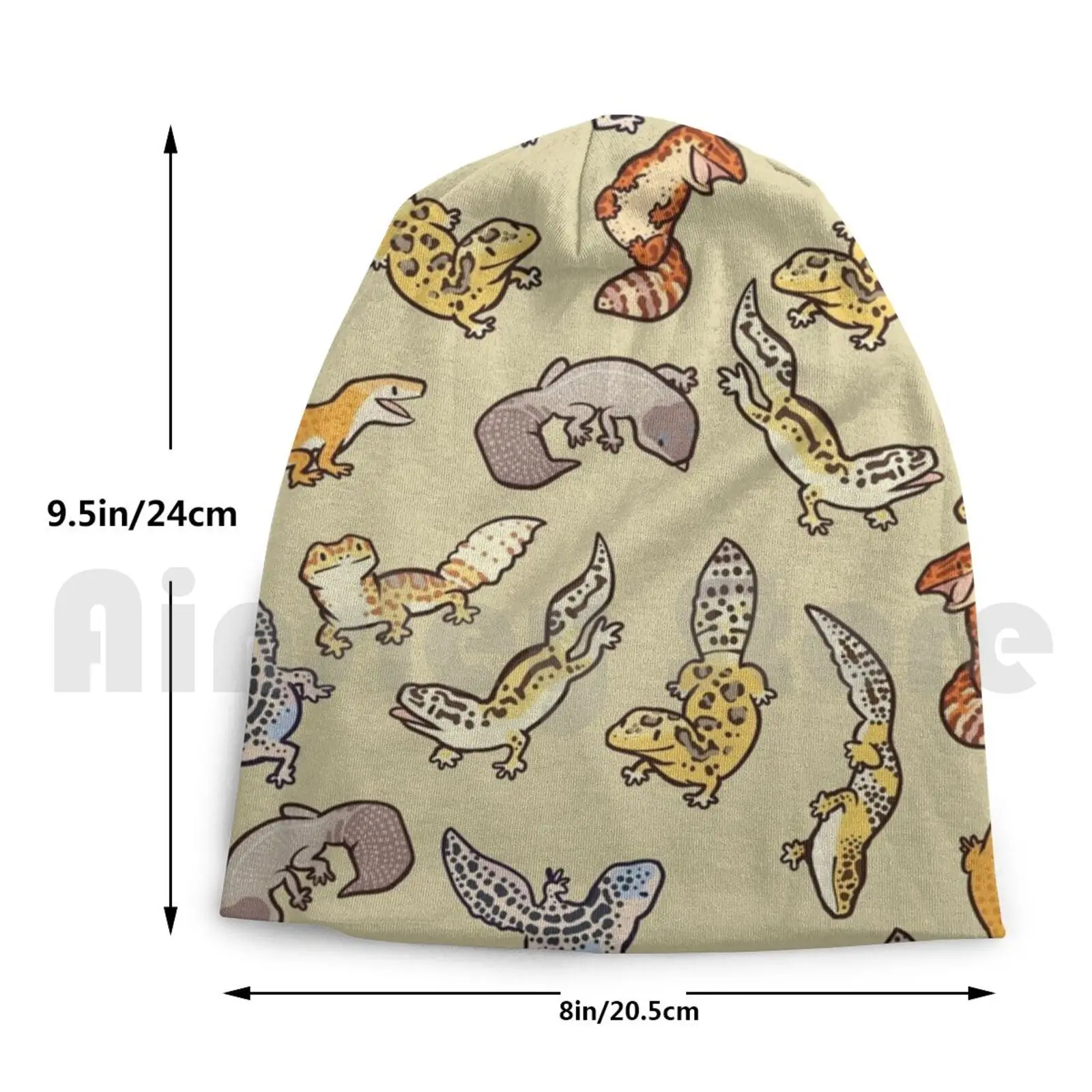 Толстый Gecko шапочки для малышей пуловер Кепки удобные гекконы с леопардовым