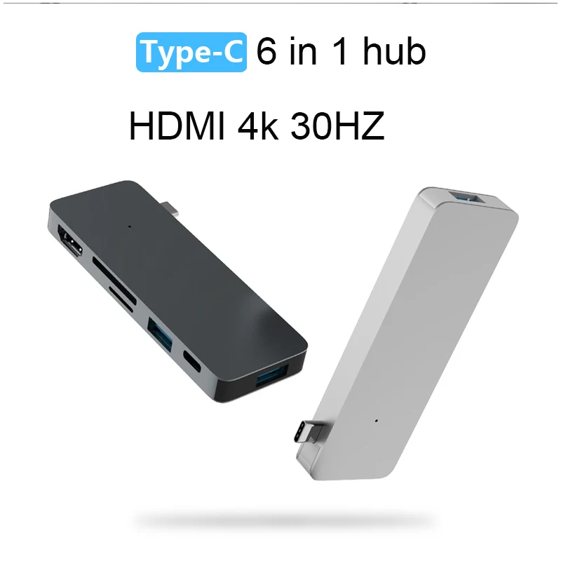 usb c разветвитель 2 шт./лот HDMI док станция 3 * 0 sd карта micor displaylink|Док-станции для