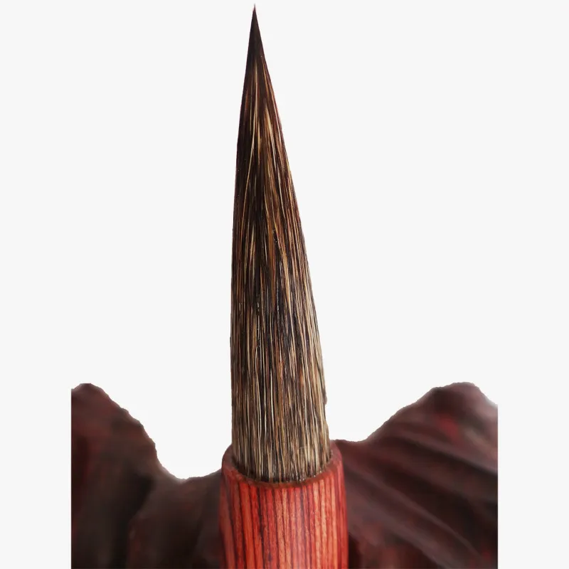 3pcs Calligraphy Brush Stone Badger Hair Chinese Painting Writing Regular Script Bird Landscape Ink Pen | Канцтовары для офиса и