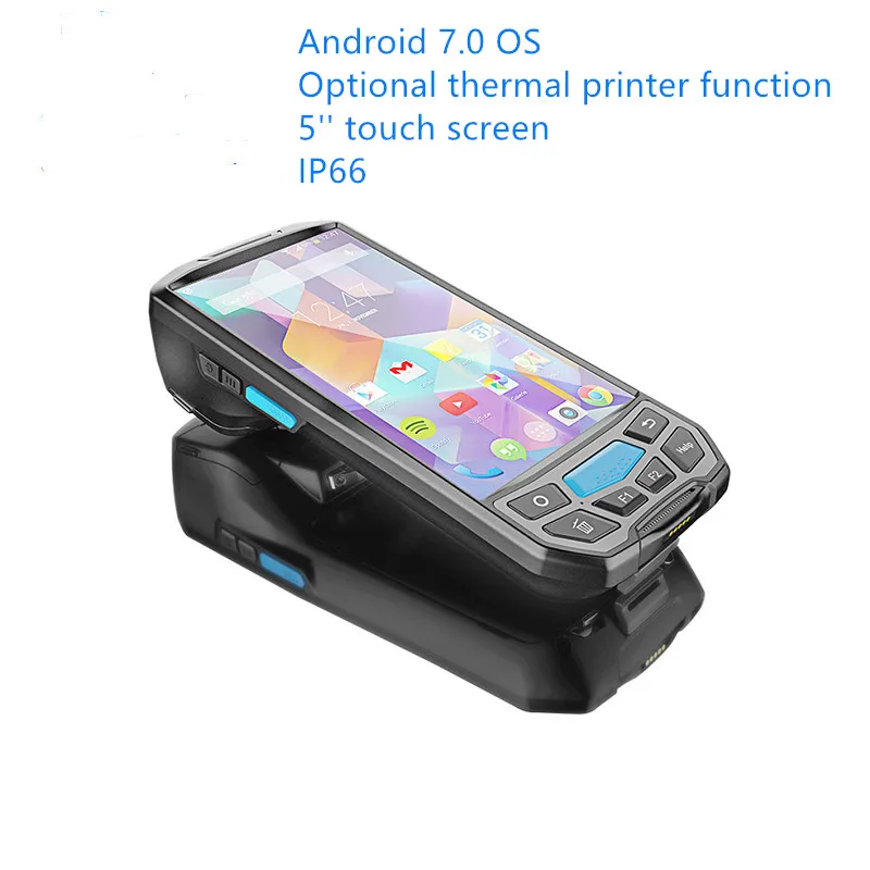 Можно крепить любые приспособления: PDA штрих-код 1D 2D QR код ридер 4G Wi-Fi коврик для