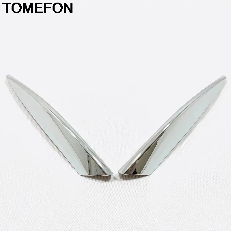

TOMEFON For Toyota Corolla 2019 2020 Car Styling Front Bumper Corner Strip Protector Frame Cover Trim Exterior Accessories ABS