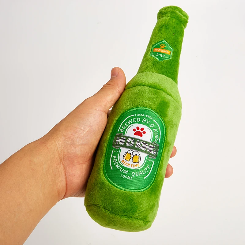 Плюшевые игрушки для собак пищащие кости устойчивые к укусам чистые жевания