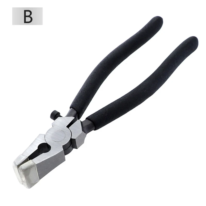 

6/8inch FW-809 Curved Mouth Glass Flat Nozzle Breaking Pliers With Screw For Cutting Ceramic Opening trimming Hand tools