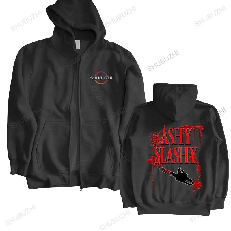 

men's autumn jacket hoody Ashy Slashy Chainsaw hoodie Men Blood Letter Printed pullover Ash Vs Evil Dead sweatshirt Saws Costume
