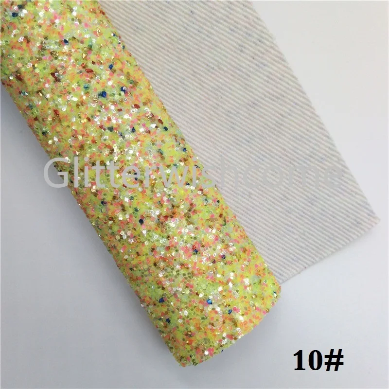 Ткань Glitterwishcome размера A4 21 х29 см крупная блестящая кожа искусственная фототкань