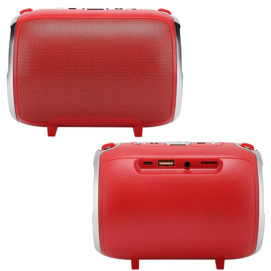 Портативный Bluetooth динамик водонепроницаемый беспроводной стерео аудио сабвуфер