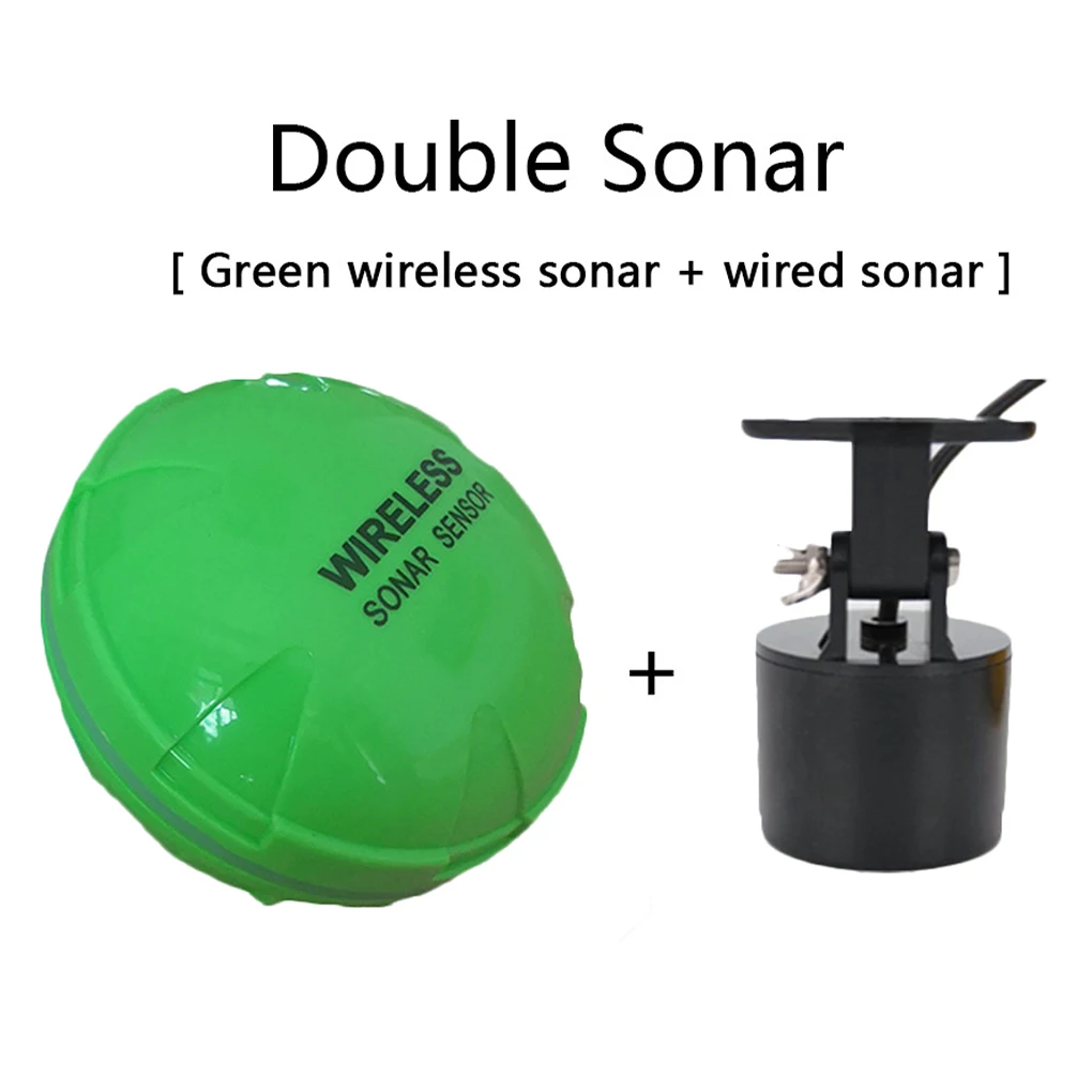

Phone Fish Finder Bluetooth Wireless Sensor and Wired Sensor Outdoor Fishing Fish Detection Finding Tool
