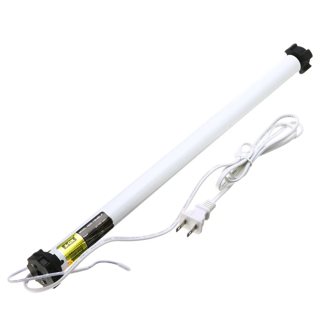 AC 100 240V электрические роликовые жалюзи трубчатый двигатель с дистанционным