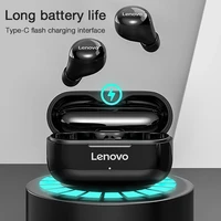 lenovo lp11 tws mini bluetooth earphone wireless headset 9d stereo sports waterproof earbuds headsets with microphone