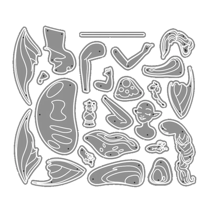 Металлические высечки новинка 2020 года Скрапбукинг для бумажного изготовления