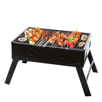 outdoor portable barbecue grill folding household barbecue