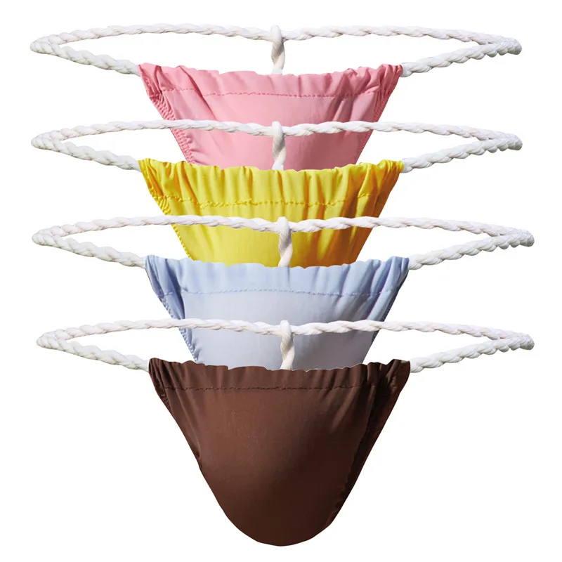 Трусы-брифы Мужские дышащие с низкой посадкой 4 шт./лот