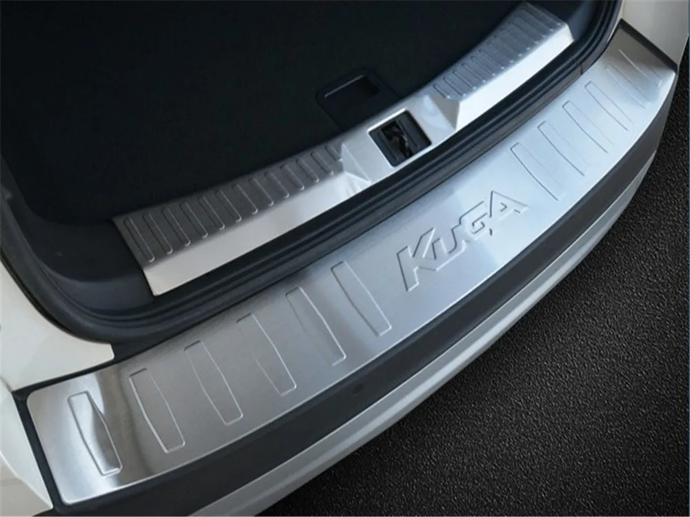 Внутренняя и внешняя защитная пороговая педаль из нержавеющей стали для крышки