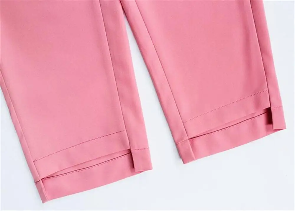 Женский двубортный костюм тонкий профессиональный женский брючный из 2 х частей