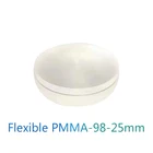 98x25 мм Стоматологическая лаборатория с использованием гибкий блок PMMA ацетальная смола для коронок совместимый гибкий блок PMMA A0A1A2A3B1Clear