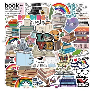 103050pcs i love reading vinyl decal stickers laptop guitar luggage phone bike waterproof graffiti sticker kid classic toys free global shipping