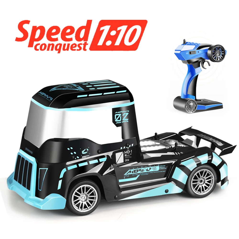 Радиоуправляемый грузовик 1:10 полноприводный высокоскоростной 25 км/ч 2 4G