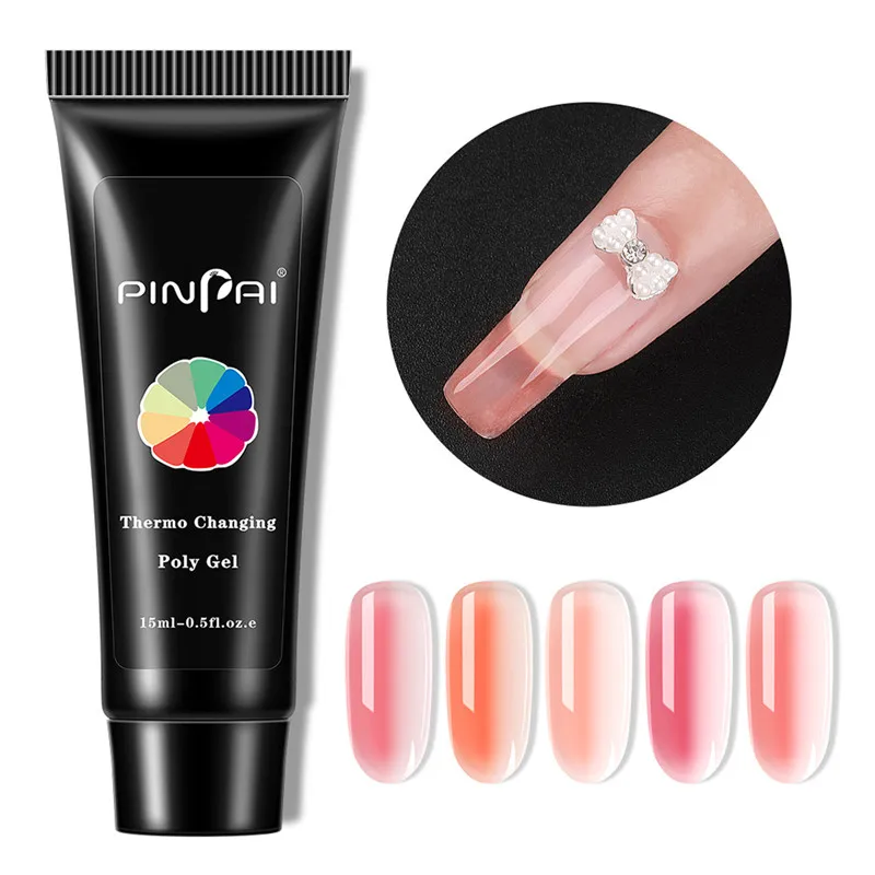 15 мл набор гелевых лаков для ногтей Французский прозрачный дизайн Камуфляжный