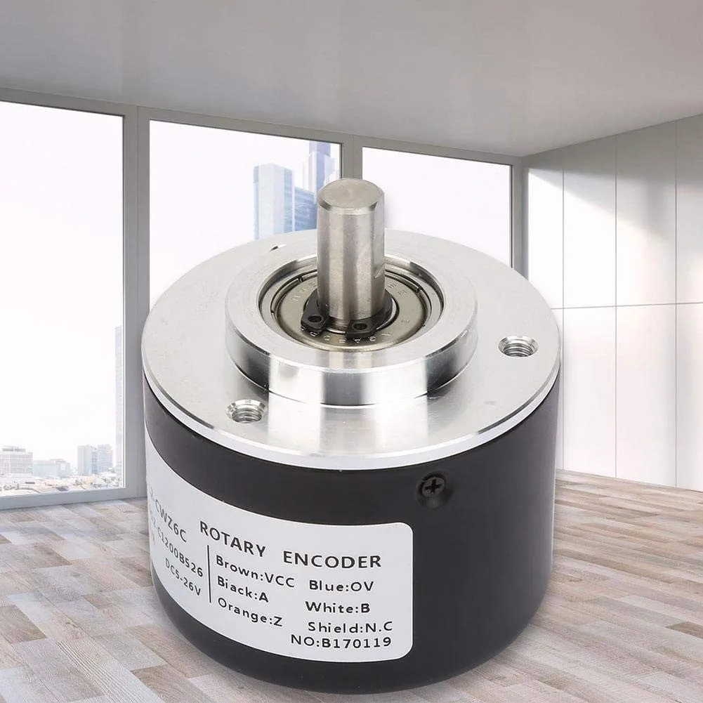 

E6C2-CWZ6C 1000P/R Rotary Encoder Rotary Incremental Encoder Lead Alloy (shell) Aluminum Small Size Light Weight