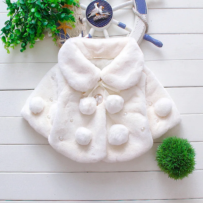 Мягкое пальто для маленьких девочек новинка Осень-зима детская теплая верхняя