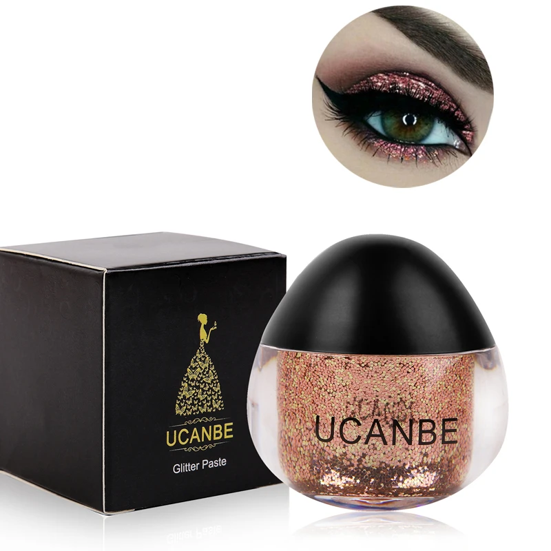 Волшебные мерцающие тени для век с блестками водонепроницаемые яркие блестящие