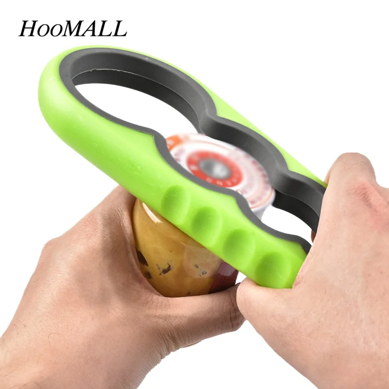 1Pc 4 in 1 Can Opener Manual Non-slip Twist Cap Bottle Launcher Lid Screw Jam Kitchen Gadget | Дом и сад