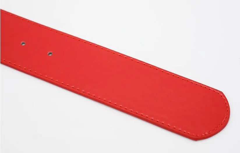 Summer fashion female belts New Designer patent leather waist band Waist sealing wide red needle buckle ladies casual dress belt