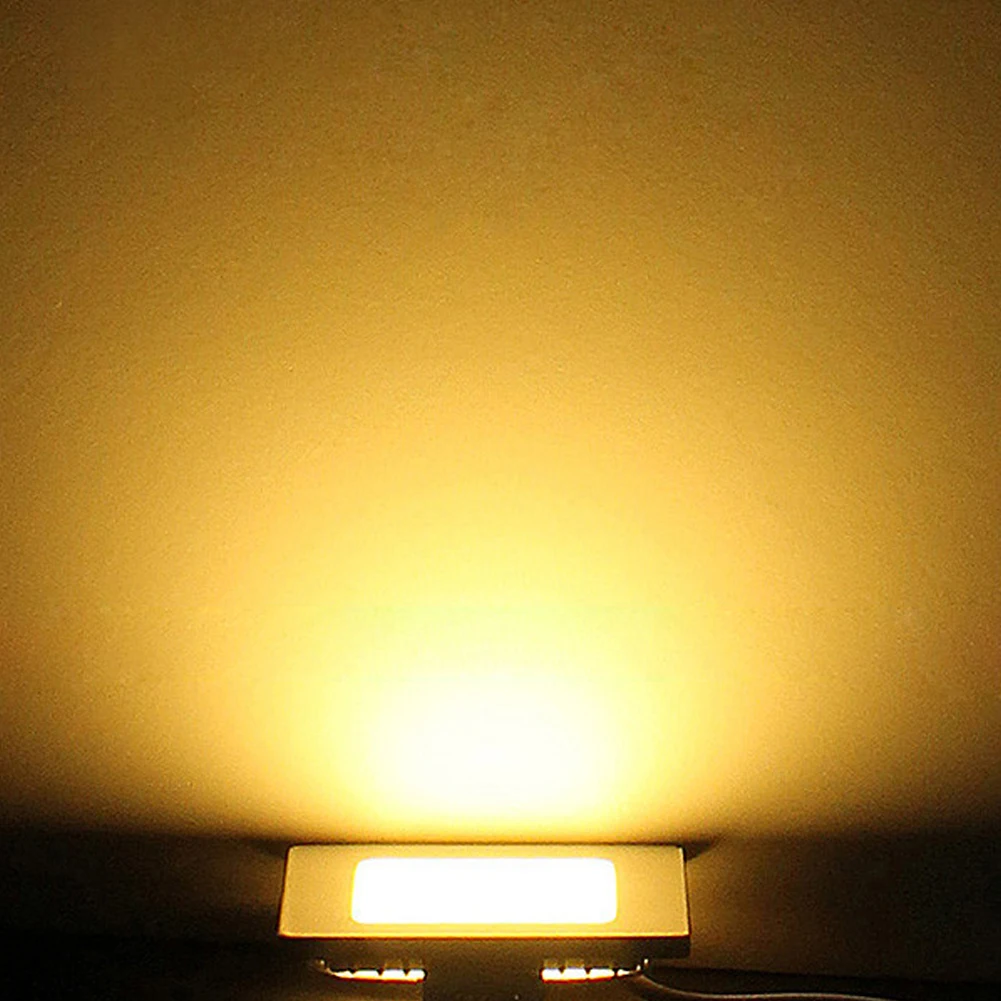 Дешевые Ультра тонкий потолочный светильник 3 Вт 4 9 12 24 светодиодный встраиваемые