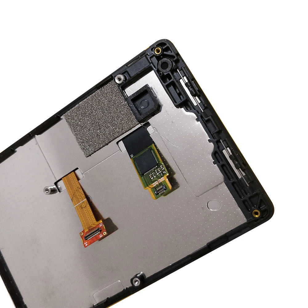 Для NOKIA X2 Дисплей сенсорный Экран с корпусом запасные части для двойной RM-1013 RM-1014