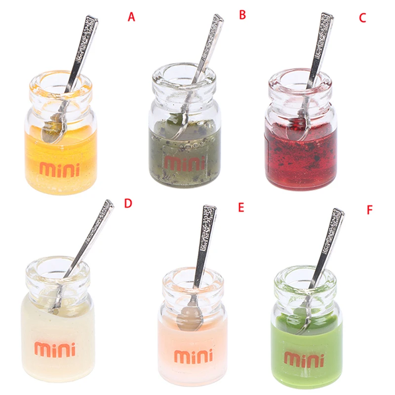 

Simulation Mini jam Dollhouse Miniature Food Scene Model DIY Accessories 1/12 Dollhouse Miniature