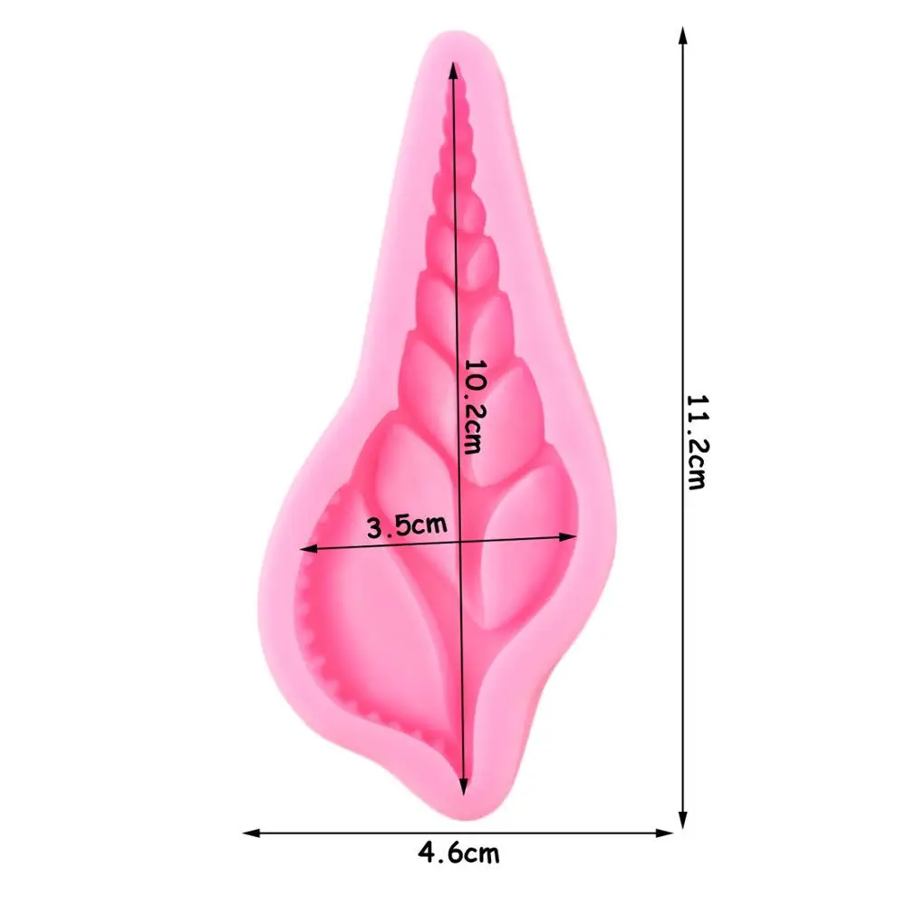 Форма для мастики в виде ракушки силиконовая форма шоколада детские инструменты