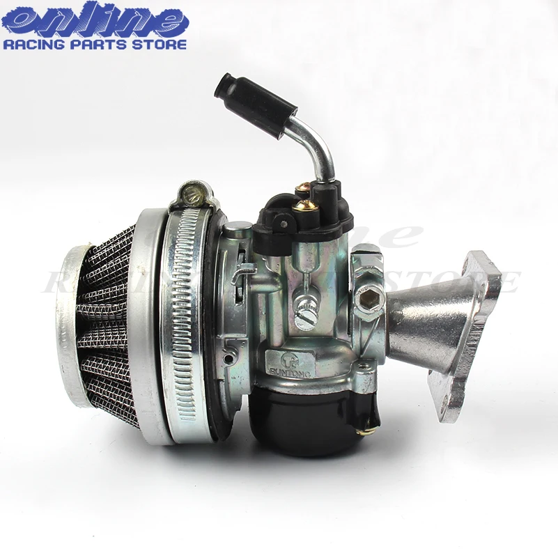 49cc 50cc 60 66 80cc 2 тактный карбюратор воздушный фильтр Carb ПОДХОДИТ двухтактный