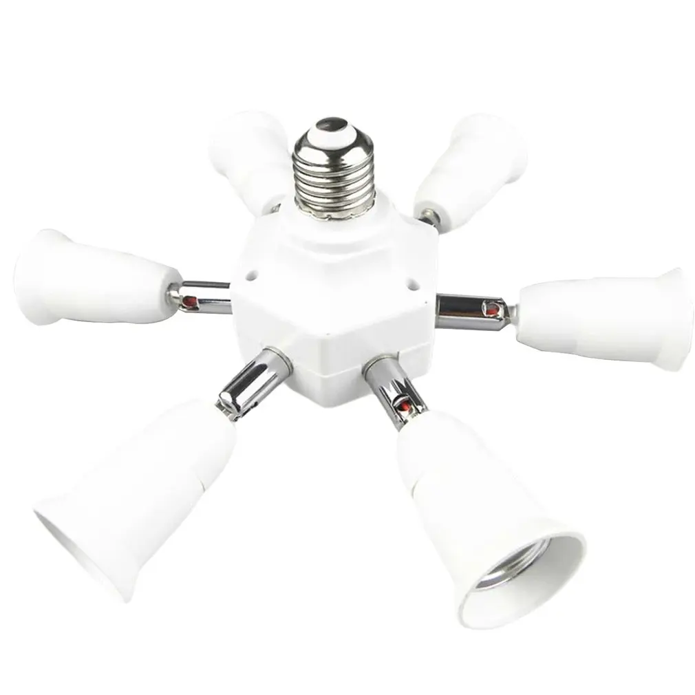 

Lamp Holder Bulb Socket Adapter E27 Splitter Lamp Base Converter Light Holder Universal Conversion Lamp Holder
