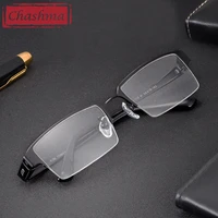 brand design men prescription glasses top quality frame pure titanium eyeglasses ip plating light weight for recipe lenses