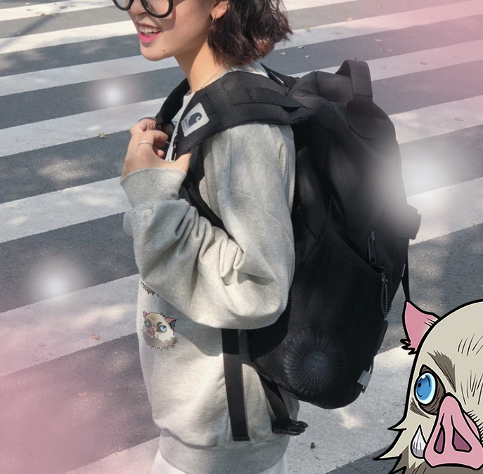 Костюм для косплея из аниме рассекающий демонов толстовка с длинным рукавом Autume