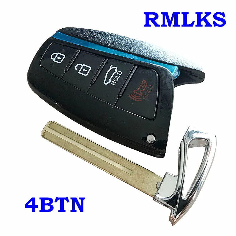 Сменный Чехол для автомобильного ключа с 4 кнопками подходит Hyundai Genesis 2013 2015 Santa Fe