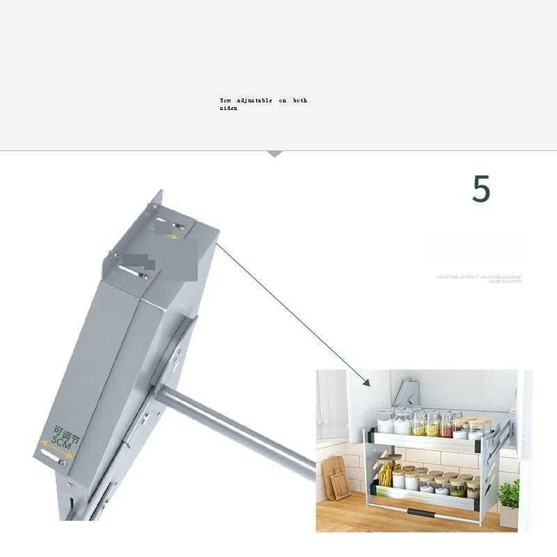 Despensa Gabinete Pantries Cupboard Dish Drainer Stainless Steel Hanging Cozinha Organizer Kitchen Cabinet Storage Basket | Дом и сад